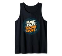 Cool avec logo « Make Every Second Count » Débardeur