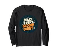 Cool avec logo « Make Every Second Count » Manche Longue