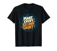 Cool avec logo « Make Every Second Count » T-Shirt
