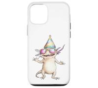 Cool Axolotl Party Hat Lunettes de Soleil Amphibian Coque pour iPhone 12/12 Pro