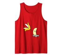 Cool Banana Funny Censuré Food Humour Graphic Art Débardeur