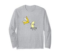 Cool Banana Funny Censuré Food Humour Graphic Art Manche Longue