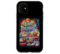 Cool Basketball Graffiti Style Illustration Graphic Designs Coque pour iPhone 11