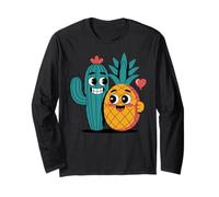Cool Best Friends Amitié Cactus Ananas Hommes Femmes Enfants Manche Longue