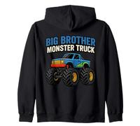 Cool Big Brother Monster Truck Family Matching Outfit Sweat à Capuche