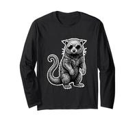 Cool Binturong Lunettes Dessin Animal Manche Longue