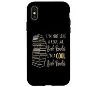 Cool Book Reader Funny Book Lover Quote Reader Coque pour iPhone X/XS