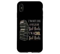 Cool Book Reader Funny Book Lover Quote Reader Coque pour iPhone XS Max