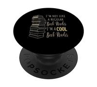 Cool Book Reader Funny Book Lover Quote Reader PopSockets PopGrip Adhésif