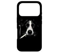 Cool Border Collie fumant Un Chien Cigarette Coque pour iPhone 17 Pro