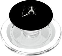 Cool Border Collie fumant Un Chien Cigarette PopSockets PopGrip pour MagSafe