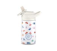 Cool Bottles - Bouteille d'eau en acier inoxydable 350ml, bouteille isotherme pour École et Loisirs - 3 Ans et Plus -Little Wheels