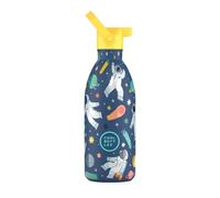 Cool Bottles -Bouteille d'eau en acier inoxydable 350ml, bouteille isotherme pour École et Loisirs - 3 Ans et Plus- Galactic Ride 500ml