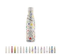 Cool Bottles - Bouteille d'eau en acier inoxydable, Bouteille Thermos - 500 ml, Boissons froides 36 heures et boissons chaudes 18 heures, finition imprimée en 3D, sans BPA