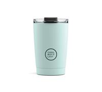 Cool Bottles - Gobelet Isotherme en Acier Inoxydable 330 ml - Tasse Thermique avec Couvercle Hermétique - Boissons froides 10h et chaudes 5h - Finition Anti-tâches - Pastel Sky