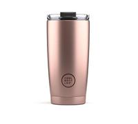 Cool Bottles - Gobelet Isotherme en Acier Inoxydable 550 ml - Tasse Thermique avec Couvercle Hermétique - Boissons froides 10h et chaudes 5h - Finition Anti-tâches - Metallic Rose