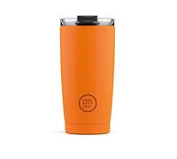 Cool Bottles - Gobelet Isotherme en Acier Inoxydable 550 ml - Tasse Thermique avec Couvercle Hermétique - Boissons froides 10h et chaudes 5h - Finition Anti-tâches - Vivid Orange