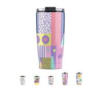 Cool Bottles - Mug isotherme en acier inoxydable 550 ml - Tasse à café, sans BPA - Étanche avec couvercle hermétique- Boissons froides 10 h et chaudes 5 h - René