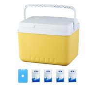 Cool Box - Ice Box | Sac Glacière Isolé | Récipient Refroidisseur Alimentaire Anti-Fuite | Stockage Isolé Air Portable | Capacité Congélateur Camping Fournitures pour Voyage Pique-nique Randonnée Gril