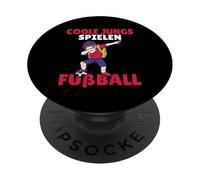 Cool Boys Play Soccer Motif pour Les Vrais Joueurs de PopSockets PopGrip Adhésif
