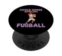 Cool Boys Play Soccer Motif pour Les Vrais Joueurs de PopSockets PopGrip Adhésif