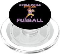 Cool Boys Play Soccer Motif pour Les Vrais Joueurs de PopSockets PopGrip pour MagSafe