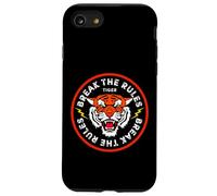 Cool Break The Rules Wild Japanese Tiger Graphic Design Coque pour iPhone SE (2020) / 7/8