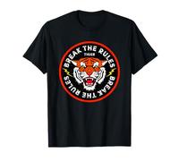 Cool Break The Rules Wild Japanese Tiger Graphic Design T-Shirt