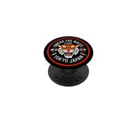 Cool Break The Rules Wild Tiger Tokyo Japan Graphic Design PopSockets PopGrip Adhésif