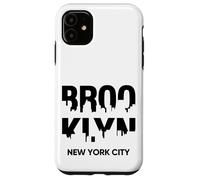 Cool Brooklyn New York City Illustration Graphic Design Coque pour iPhone 11