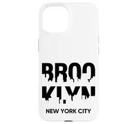 Cool Brooklyn New York City Illustration Graphic Design Coque pour iPhone 15