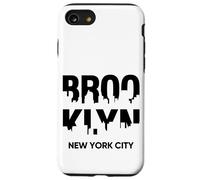 Cool Brooklyn New York City Illustration Graphic Design Coque pour iPhone SE (2020) / 7 / 8