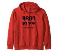 Cool Brooklyn New York City Illustration Graphic Design Sweat à Capuche
