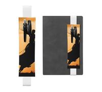 Cool Bull Riding Trousse en cuir Marque-page Simple et élégant Tendance et pratique