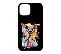 Cool Bulldog Mascotte Graffiti Graphic Lunettes de Soleil Chien Coque pour iPhone 12 Mini