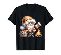 Cool Camping GNOME Smores Cookies for Camper Funny Hiking T-Shirt