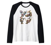 Cool Camping Gnomes for Dad Life and Mom Hikers Funny Hiking Manche Raglan