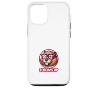 Cool Canadian Beaver Elbows Up Funny Canada Design Coque pour iPhone 12/12 Pro