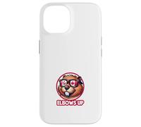 Cool Canadian Beaver Elbows Up Funny Canada Design Coque pour iPhone 14