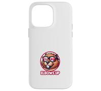 Cool Canadian Beaver Elbows Up Funny Canada Design Coque pour iPhone 14 Pro Max