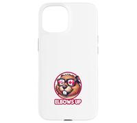 Cool Canadian Beaver Elbows Up Funny Canada Design Coque pour iPhone 15