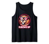 Cool Canadian Beaver Elbows Up Funny Canada Design Débardeur