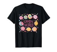 Cool Candy World pour les bonbons enfants et adultes T-Shirt