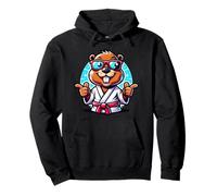 Cool Castor Karaté Avec Style Pour Tous Sweat à Capuche