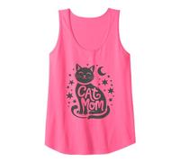 Cool CAT MOM Blessed Queen Life Boys Mama Joke Débardeur