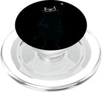 Cool Cat Rock on Black Cat Lunettes de Soleil Design drôle PopSockets PopGrip pour MagSafe