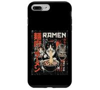 Cool Cats Gaming Ramen Anime Japonais Hommes Femmes Coque pour iPhone 7 Plus/8 Plus