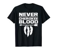 Cool Cherokee Blood Women Cadeau amusant pour les amérindiennes T-Shirt