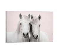 Cool Cheval Toile Décoration murale contemporaine Français Rustique Animal coloré Affiche murale Art mural pour salon chambre à coucher
