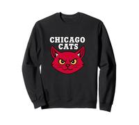 Cool Chicago Red Cats Warrior basketball Slam Dunk Graphic Sweatshirt